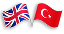 Bristish Turkish Flags